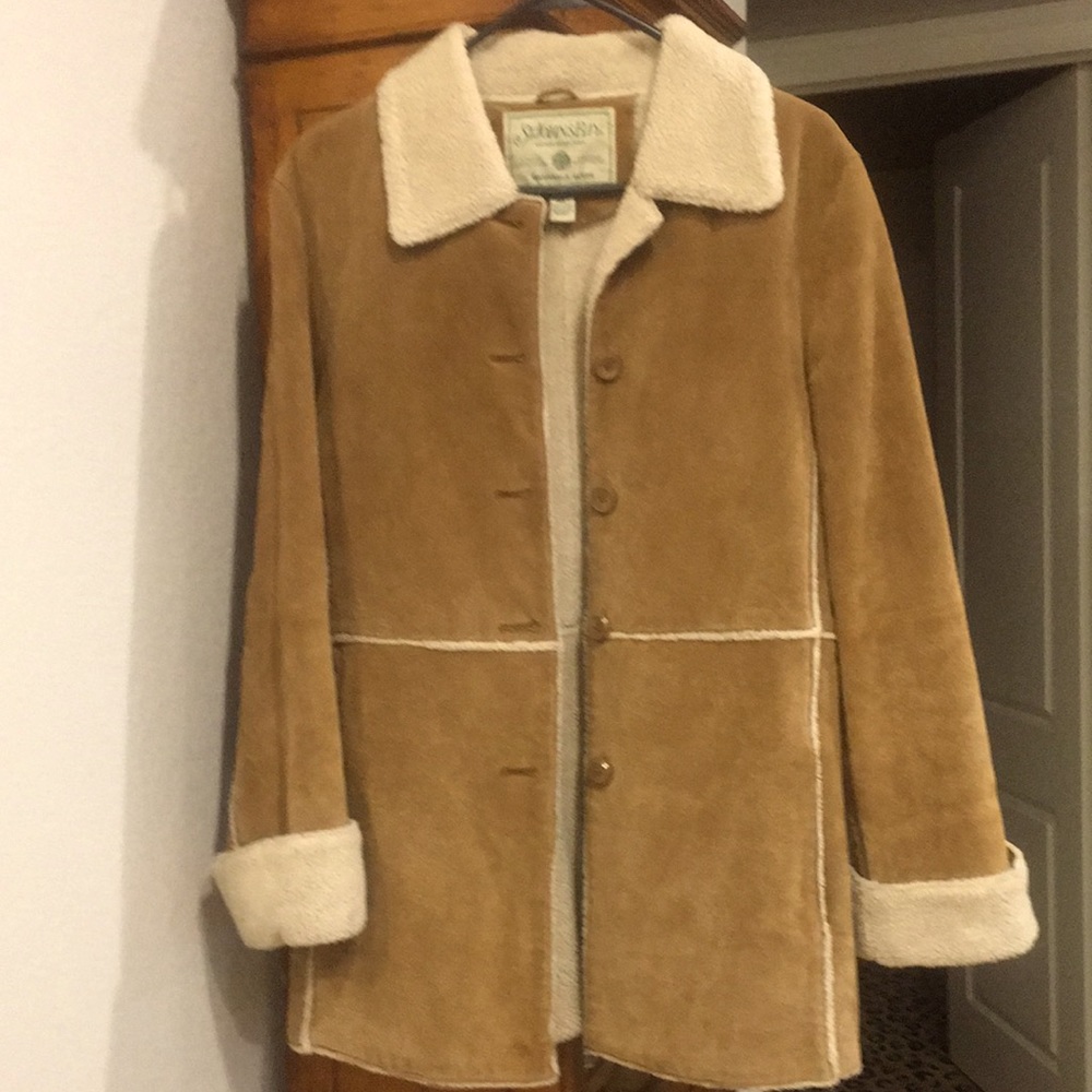 Vintage St. John’s Bay Suede Coat